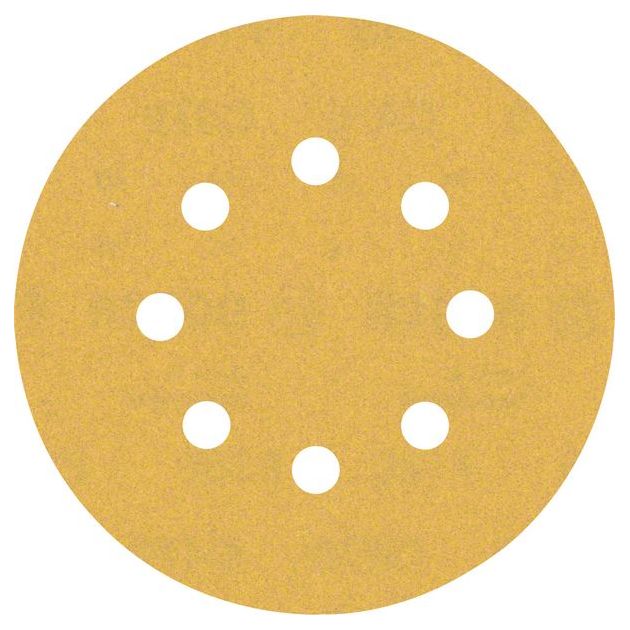 Шліфувальний папір BOSCH C470, 125 мм, G 180, 5 шт., 8 отворів, фото , изображение 4 | SNABZHENIE.com.ua Шліфувальний папір BOSCH C470, 125 мм, G 180, 5 шт., 8 отворів, фото , изображение 4 | SNABZHENIE.com.ua