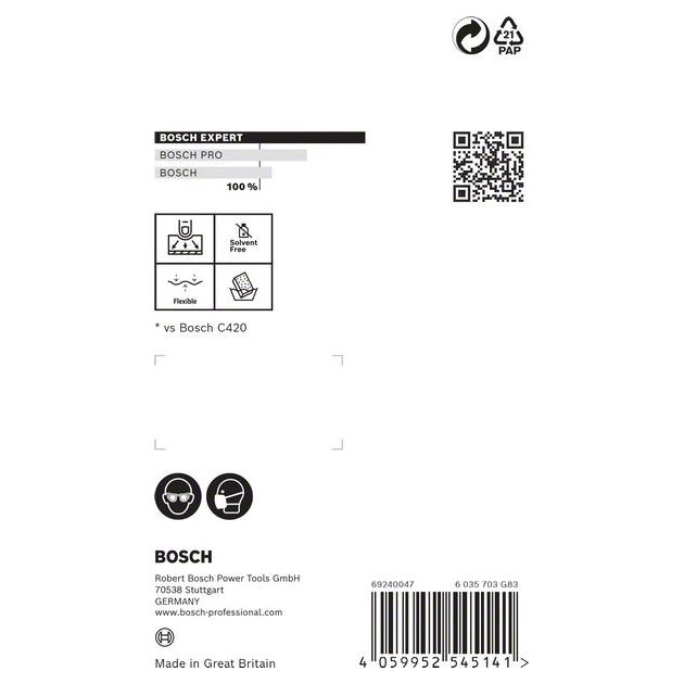 Шлифовальная колодка BOSCH EXPERT S473, 98 x 120 x 13 мм, 3 шт., фото , изображение 6 | SNABZHENIE.com.ua Шлифовальная колодка BOSCH EXPERT S473, 98 x 120 x 13 мм, 3 шт., фото , изображение 6 | SNABZHENIE.com.ua