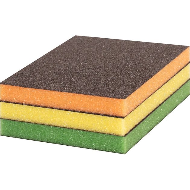 Шліфувальна колодка EXPERT S473 Standard, 98 x 120 x 13 мм, M, F, SF, 3 шт. BOSCH, фото  | SNABZHENIE.com.ua