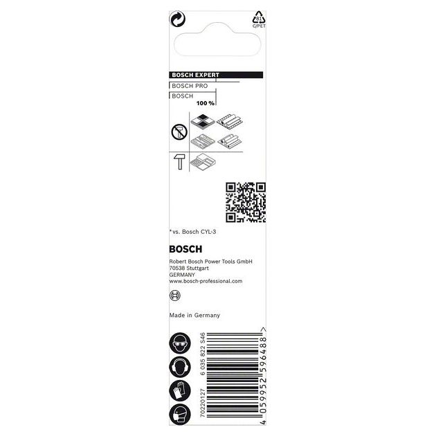 Свердло BOSCH EXPERT CYL-9 MultiConstruction 6x200x250 мм, фото , изображение 6 | SNABZHENIE.com.ua