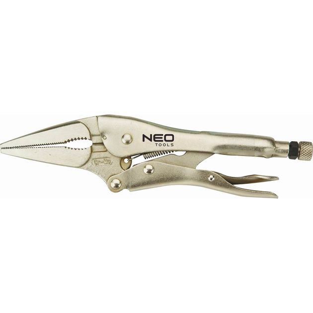 Зажимные клещи удлиненные, 230 мм NEO tools (01-218), фото  | SNABZHENIE.com.ua