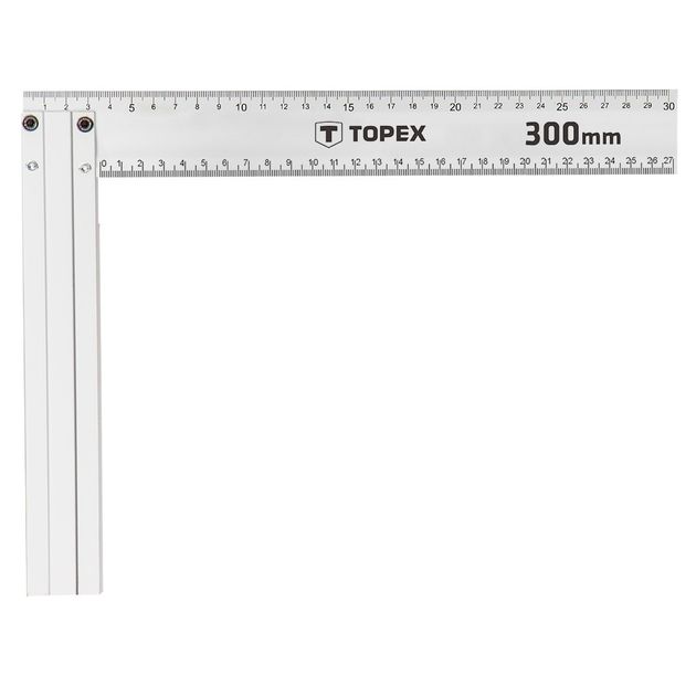 Угольник алюминиевый строительный 300 x 175 мм TOPEX (30C363), фото  | SNABZHENIE.com.ua