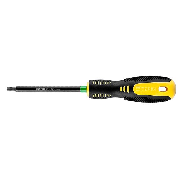 Отвертка Torx T27 x 100 мм TOPEX (39D846), фото  | SNABZHENIE.com.ua