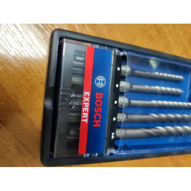Набор сверел ударных BOSCH EXPERT SDS plus-7X, 5 шт, 5-10 мм, фото , изображение 20 | SNABZHENIE.com.ua Набор сверел ударных BOSCH EXPERT SDS plus-7X, 5 шт, 5-10 мм, фото , изображение 20 | SNABZHENIE.com.ua
