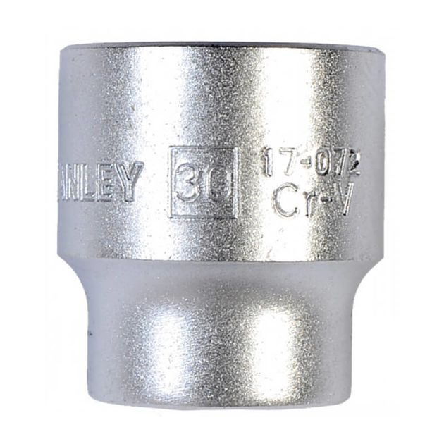 Головка торцевая 1/2" х 30 мм, 12-гранная, STANLEY 1-17-072, фото  | SNABZHENIE.com.ua
