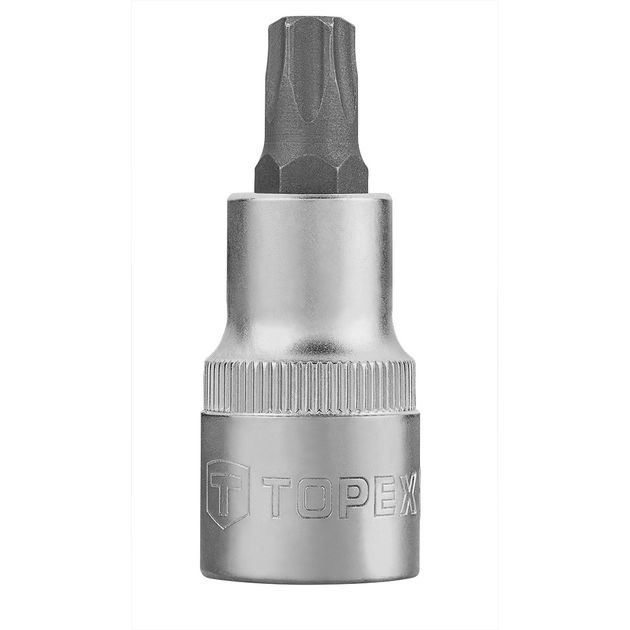Сменная головка Torx 1/2 T50 x 60 мм TOPEX (38D807), фото  | SNABZHENIE.com.ua
