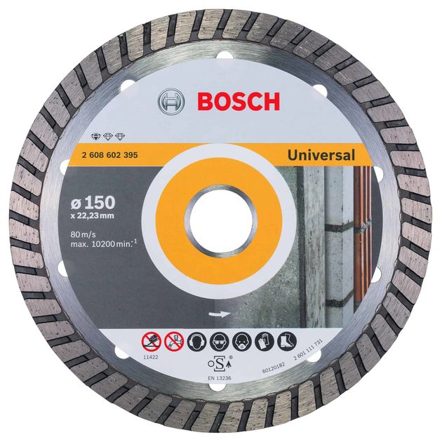 Алмазный круг 150 мм для стройматериалов Standard Bosch (2608602395), фото  | SNABZHENIE.com.ua
