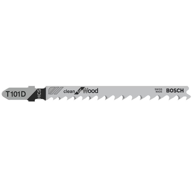 Пильное полотно T 101 D Clean for Wood по дереву 5 шт, BOSCH, фото  | SNABZHENIE.com.ua