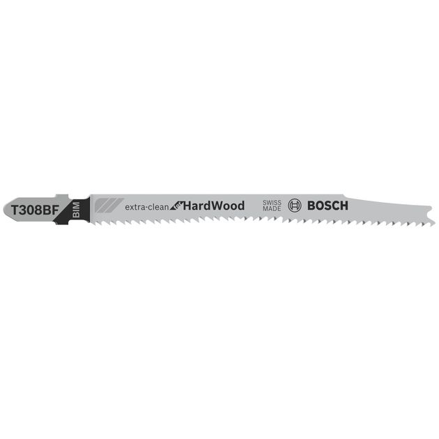 Пилка для лобзика T 308 BF Extra-Clean по дереву 5 шт, BOSCH, фото  | SNABZHENIE.com.ua