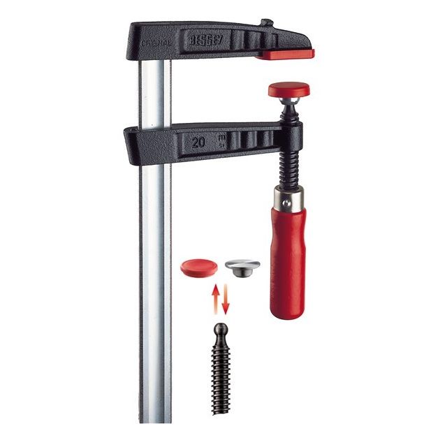 Струбцина из ковкого чугуна TG30S12 с системой Best-Comfort BESSEY