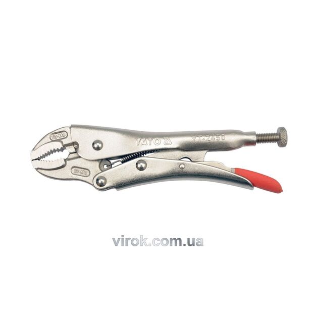 Клищи зажимные YATO, 180 мм, Cr-Mo [6/24], фото  | SNABZHENIE.com.ua