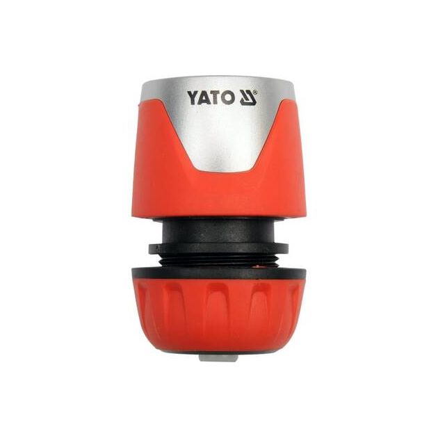 Соединитель с автостопом 1/2", ABS-пластик YATO (YT-99803), фото  | SNABZHENIE.com.ua