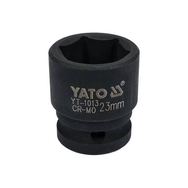 Торцевая ударная головка 1/2", 23 мм, длина 39 мм YATO (YT-1013), фото  | SNABZHENIE.com.ua