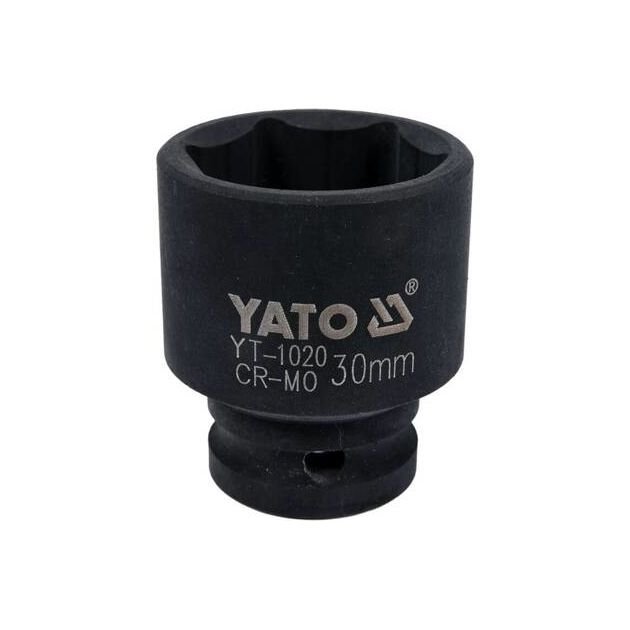 Торцевая ударная головка 1/2", 30 мм, YATO (YT-1020), фото  | SNABZHENIE.com.ua