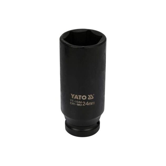 Головка торцевая ударная 6-гранная 1/2", 24 мм, YATO (YT-1044), фото  | SNABZHENIE.com.ua
