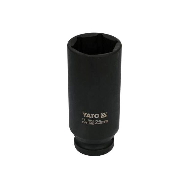 Головка торцевая ударная 6-гранная 1/2", 25 мм, YATO (YT-1045), фото  | SNABZHENIE.com.ua