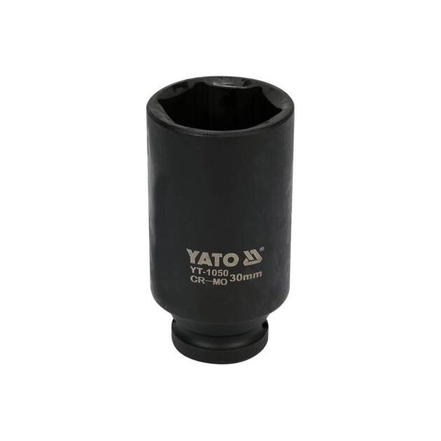 Головка торцевая ударная 6-гранная 1/2" 30 мм YATO (YT-1050), фото  | SNABZHENIE.com.ua