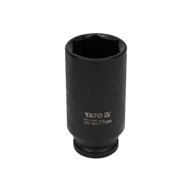 Головка торцевая ударная YATO 29 мм, 1/2", длина 78 мм, фото  | SNABZHENIE.com.ua