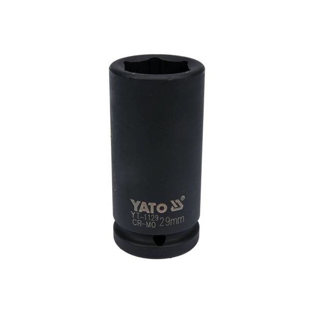 Торцевая головка ударная 6-гранная, глубокая, 29 мм, 3/4" YATO, фото  | SNABZHENIE.com.ua