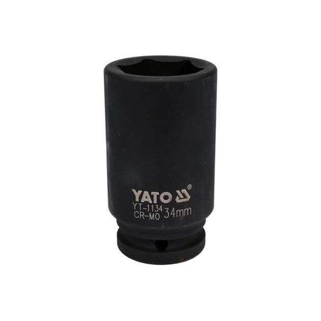 Головка торцевая ударная 34 мм, квадрат 3/4, YATO (YT-1134), фото  | SNABZHENIE.com.ua
