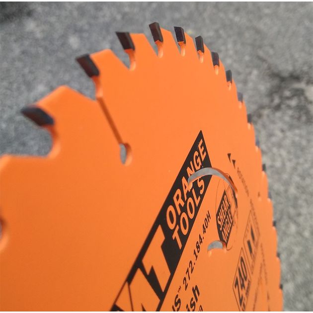 Диск пильний 184 х 20 мм, Z 40 з тонким пропилом по дереву для поперечного пилення CMT (272.184.40H), фото , зображення 13 | SNABZHENIE.com.ua