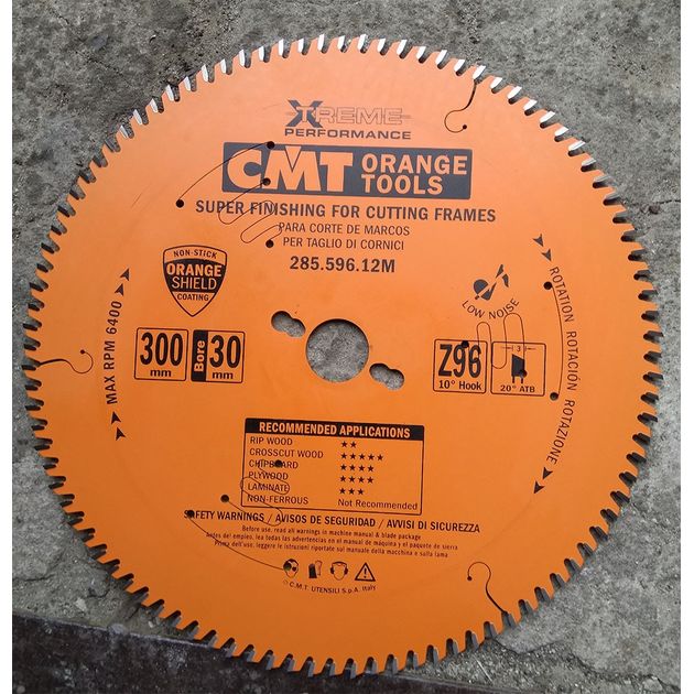 Диск пильный торцовочный CMT 300х30 мм, Z 90, для чистого реза, фото , изображение 9 | SNABZHENIE.com.ua