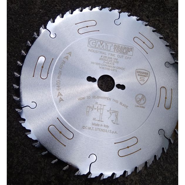 Дисковая пила 300x30 мм, Z 48, для дерева CMT (285.648.12M), фото , изображение 14 | SNABZHENIE.com.ua