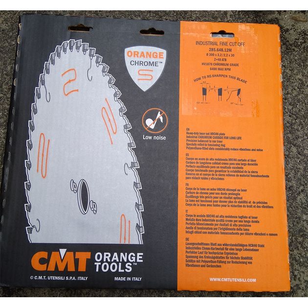 Дисковая пила 300x30 мм, Z 48, для дерева CMT (285.648.12M), фото , изображение 15 | SNABZHENIE.com.ua