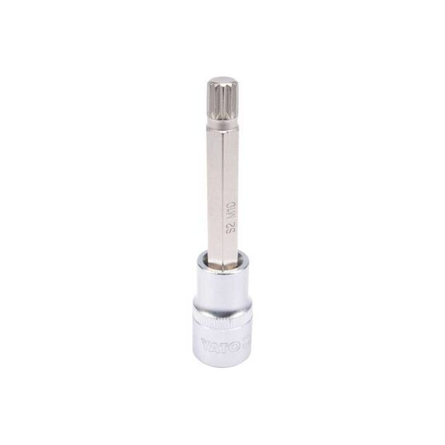 Головка торцевая Spline M10, 1/2", длина 100 мм YATO (YT-04353), фото  | SNABZHENIE.com.ua