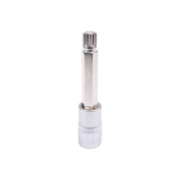 Головка торцевая Spline M12, 1/2", 100 мм YATO (YT-04354), фото  | SNABZHENIE.com.ua