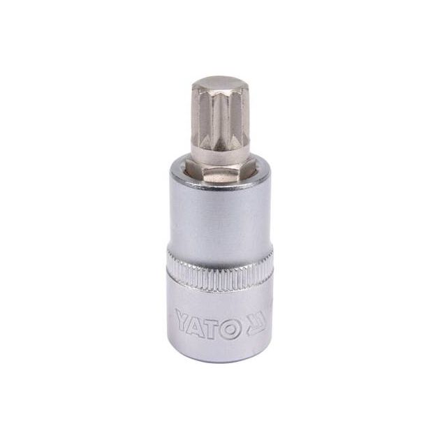 Головка торцевая Spline M12, 1/2", длина 55 мм YATO (YT-04344), фото  | SNABZHENIE.com.ua