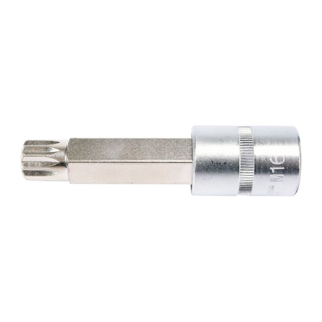 Головка торцевая Spline M16, квадрат 1/2, длина 100 мм YATO, фото  | SNABZHENIE.com.ua