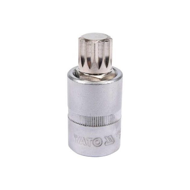 Головка торцевая Spline M16, 1/2", 55 мм, YATO (YT-04346), фото  | SNABZHENIE.com.ua