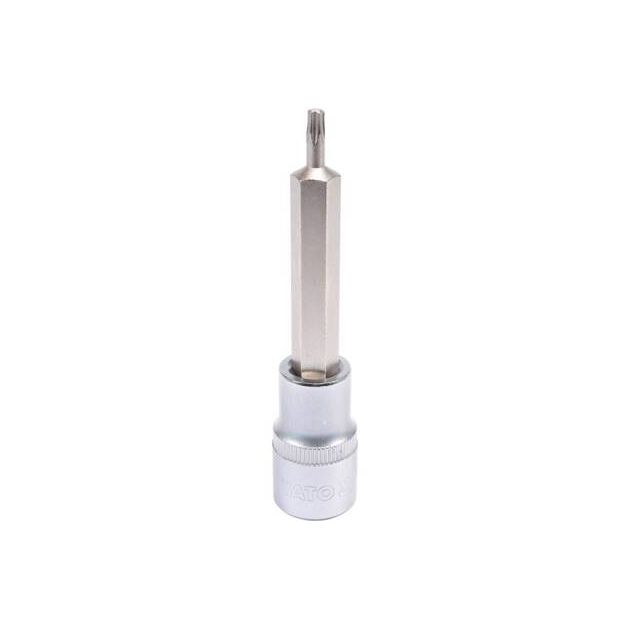Головка торцевая TORX Т20, 1/2", 100 мм YATO (YT-04320), фото  | SNABZHENIE.com.ua