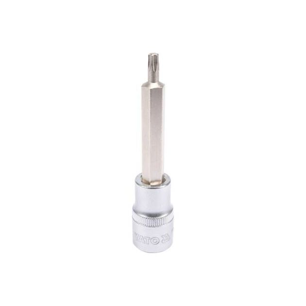 Головка торцевая TORX Т27, квадрат 1/2", 100 мм YATO (YT-04322), фото  | SNABZHENIE.com.ua