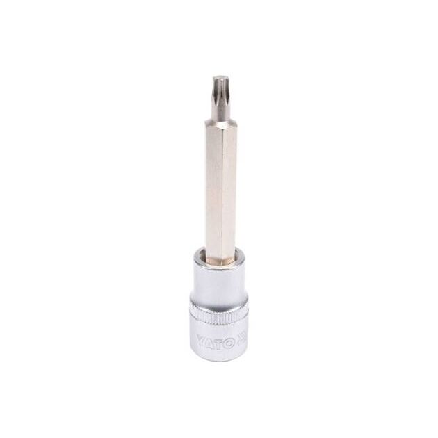 Головка торцевая TORX T30, 1/2", 100 мм, YATO (YT-04323), фото  | SNABZHENIE.com.ua