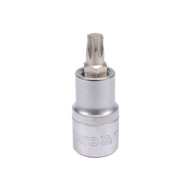 Головка торцевая TORX Т45 1/2" 55 мм YATO (YT-04315), фото  | SNABZHENIE.com.ua