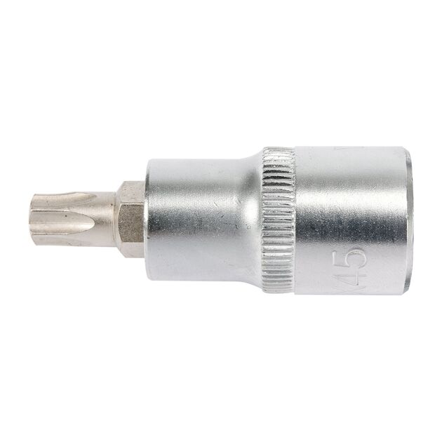 Головка торцева з насадкою TORX Т45, квадрат 1/2, довжина 55 мм YATO (YT-04315), фото  | SNABZHENIE.com.ua