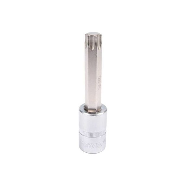 Головка торцевая TORX Т60, квадрат 1/2, длина 100 мм YATO (YT-04328), фото  | SNABZHENIE.com.ua
