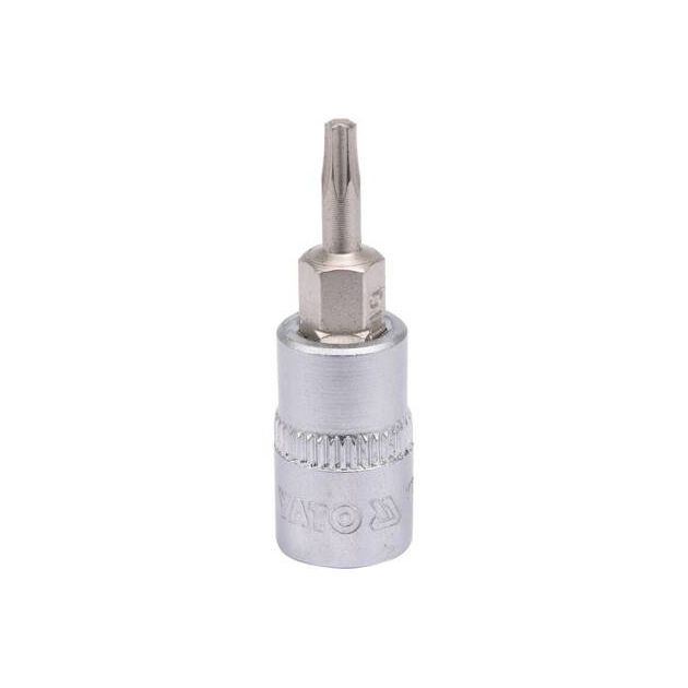 Головка торцевая TORX T10, 1/4", 37 мм YATO (YT-04302), фото  | SNABZHENIE.com.ua