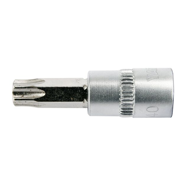Головка торцева з насадкою TORX Т40, квадрат 1/4, довжина 37 мм YATO (YT-04307), фото  | SNABZHENIE.com.ua