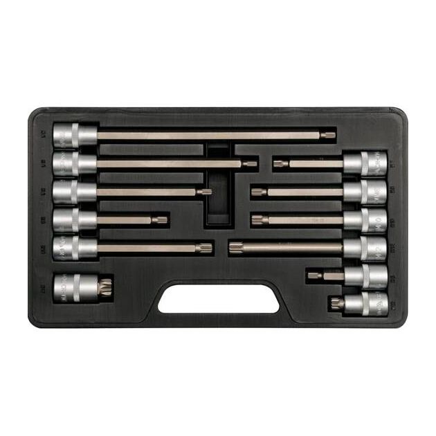 Набор инструментов YATO 1/2" Spline, 12 предметов (YT-7753), фото  | SNABZHENIE.com.ua