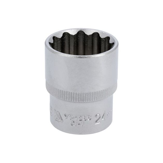 Головка торцевая 12-гранная 1/2" 24 мм YATO (YT-1286) 38 мм, фото  | SNABZHENIE.com.ua