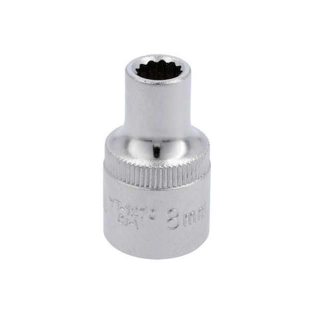 Головка торцевая 12-гранная, 1/2", 8 мм, длина 38 мм YATO, фото  | SNABZHENIE.com.ua