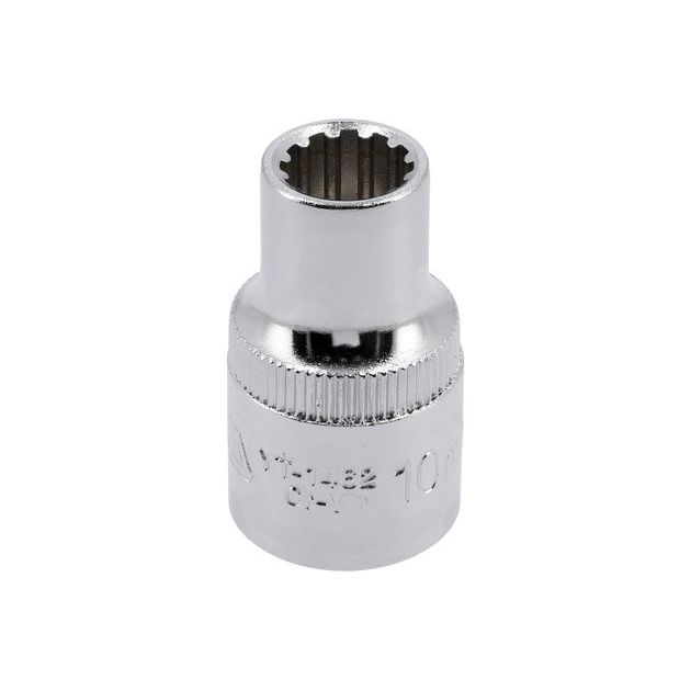 Головка торцевая Spline 1/2", 10 мм, длина 38 мм YATO (YT-1462), фото  | SNABZHENIE.com.ua