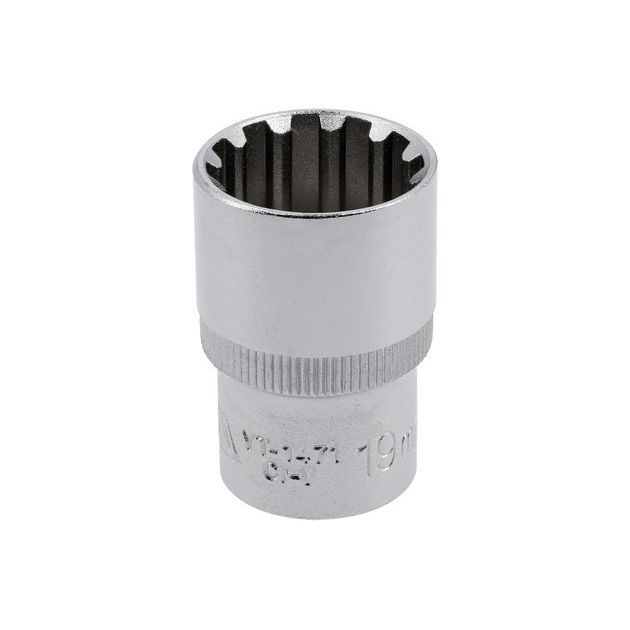 Головка торцевая Spline 1/2", 19 мм, длина 38 мм YATO (YT-1471), фото  | SNABZHENIE.com.ua