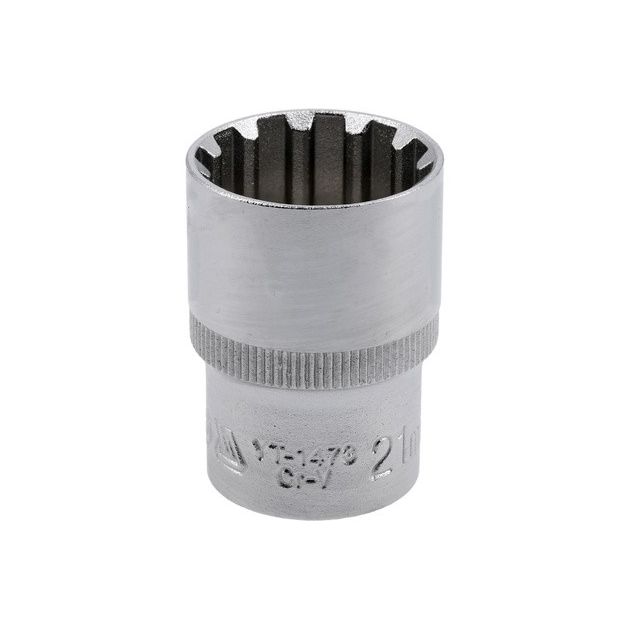 Головка торцевая Spline 1/2" 21 мм YATO (YT-1473) 38 мм, фото  | SNABZHENIE.com.ua