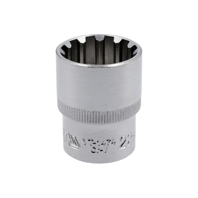 Головка торцевая Spline 1/2" 22 мм, длина 38 мм YATO (YT-1474), фото  | SNABZHENIE.com.ua