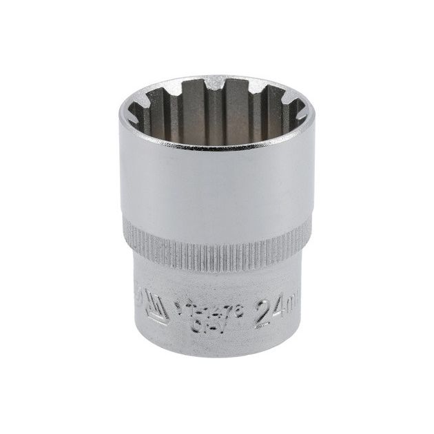 Головка торцевая Spline 1/2", 24 мм, 38 мм YATO (YT-1476), фото  | SNABZHENIE.com.ua