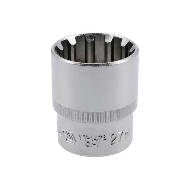 Головка торцевая Spline 1/2", 27 мм, длина 42 мм YATO (YT-1478), фото  | SNABZHENIE.com.ua